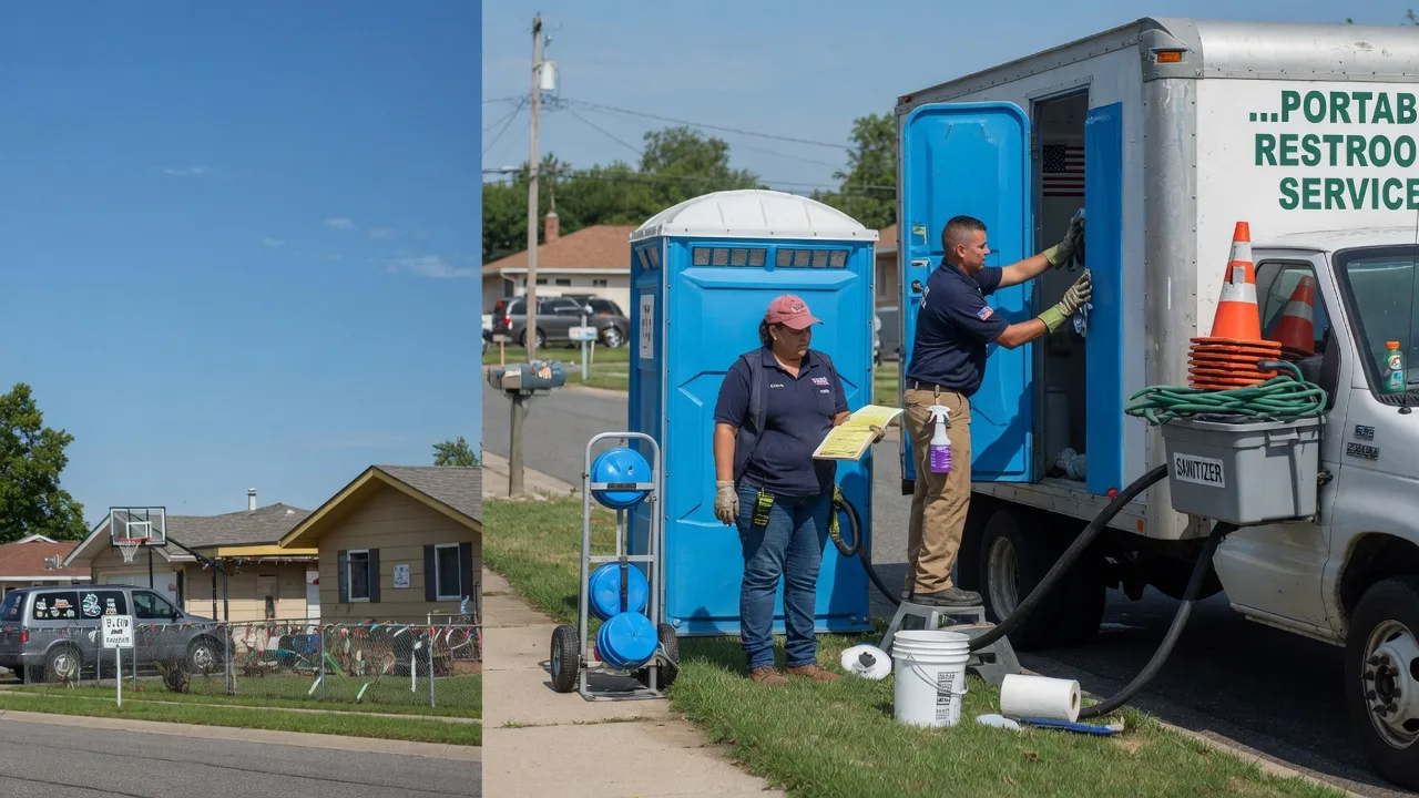 Portable Toilet Rental in Hindsboro, IL near me